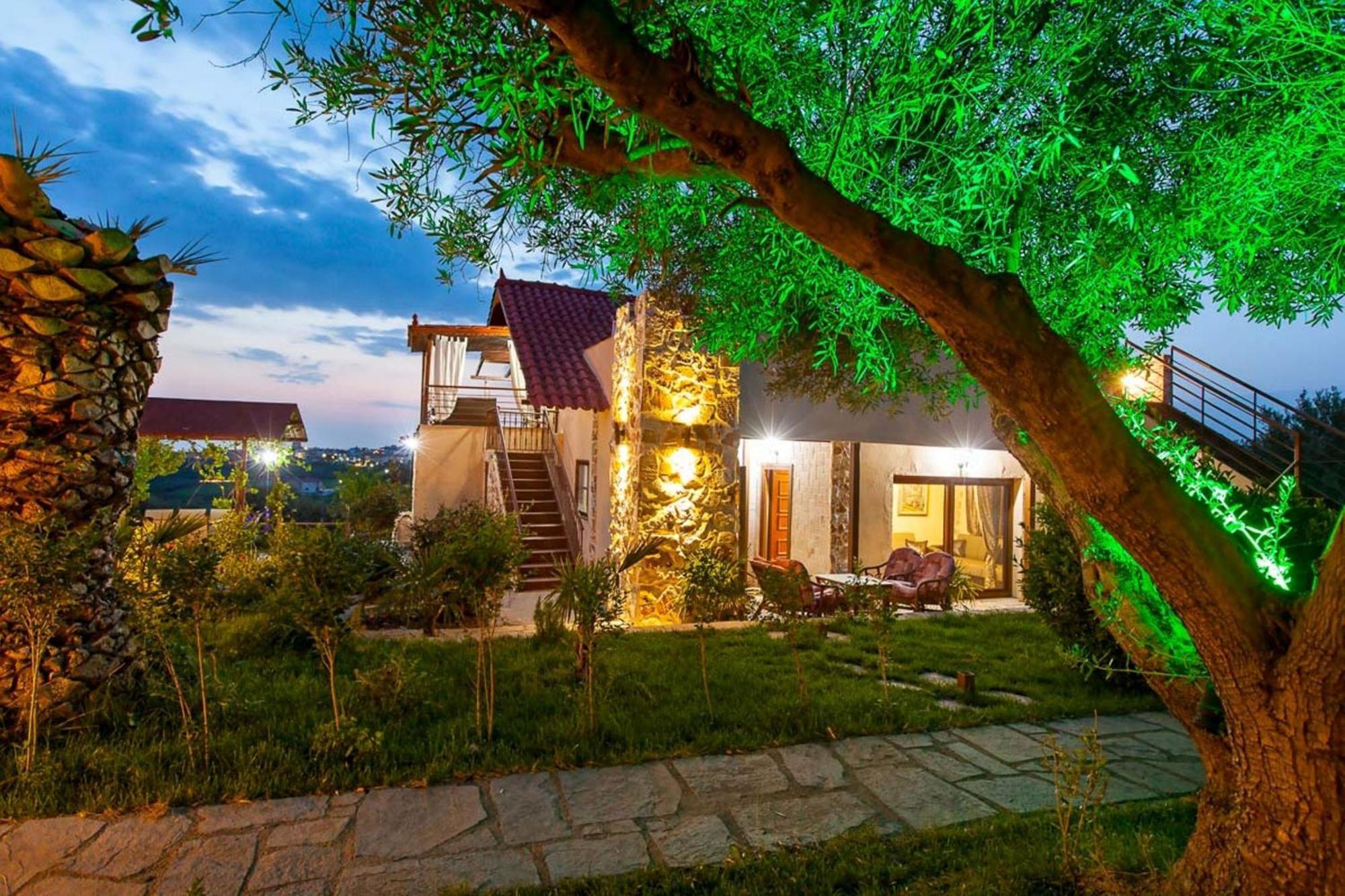 Villa Laskari Sea View Nea Moudania Buitenkant foto