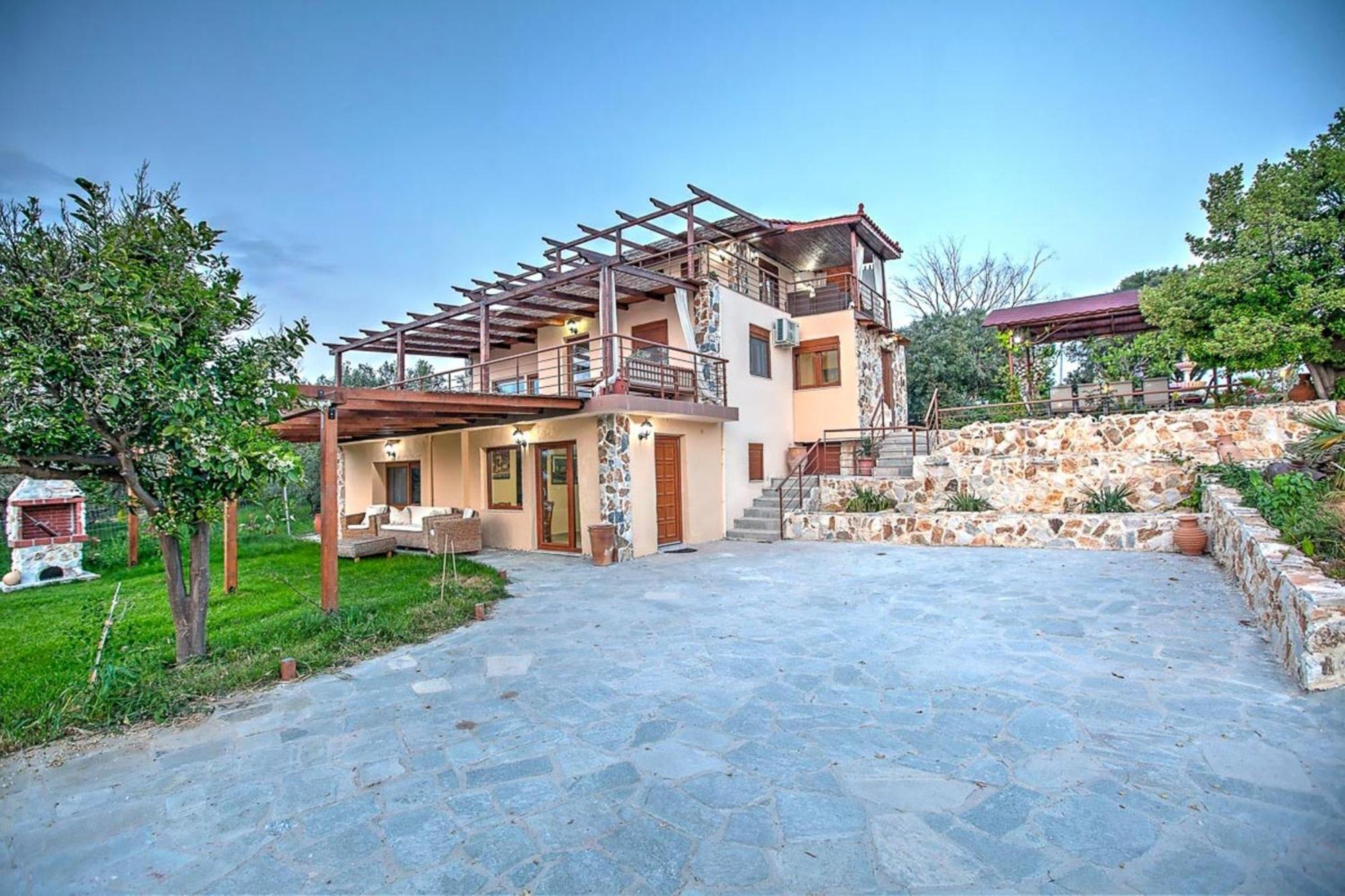 Villa Laskari Sea View Nea Moudania Buitenkant foto