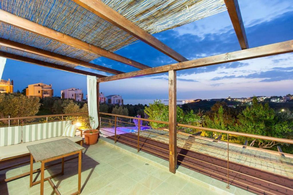 Villa Laskari Sea View Nea Moudania Buitenkant foto