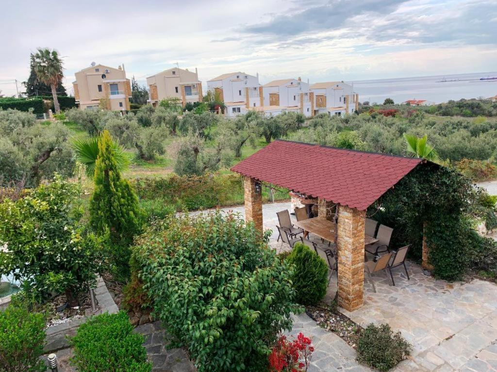 Villa Laskari Sea View Nea Moudania Buitenkant foto