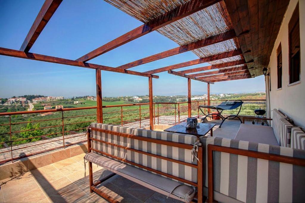 Villa Laskari Sea View Nea Moudania Buitenkant foto
